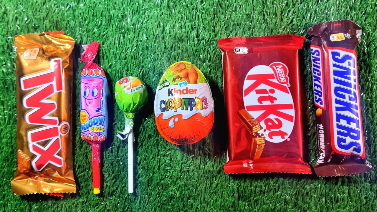 Sweets Candy ASMR Satisfying Video | ASMR Lollipops, Candy and Chocolate, Gummy Candy Cutting Video