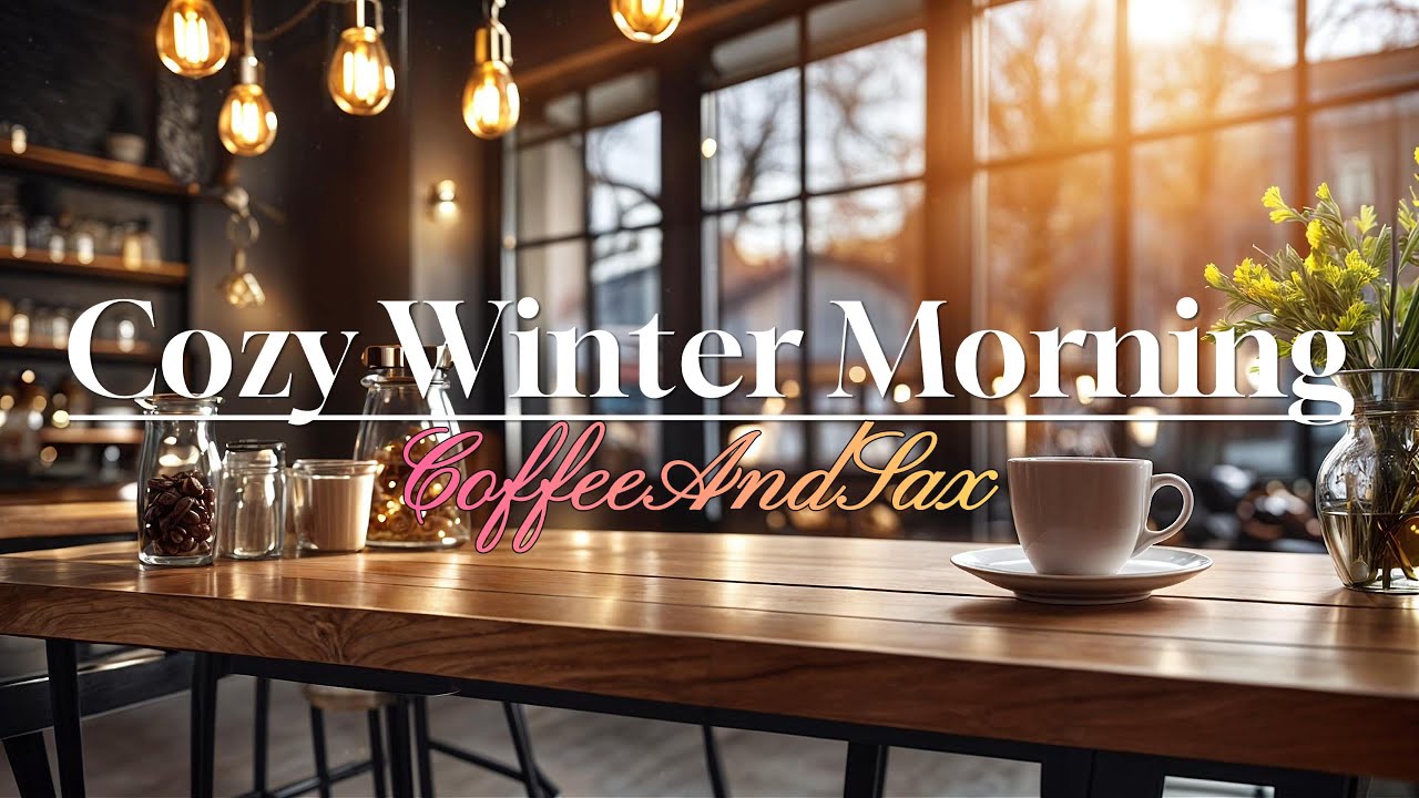 Cozy Winter Morning ☕ Soft Jazz & Coffee Shop Ambience | Winter Days