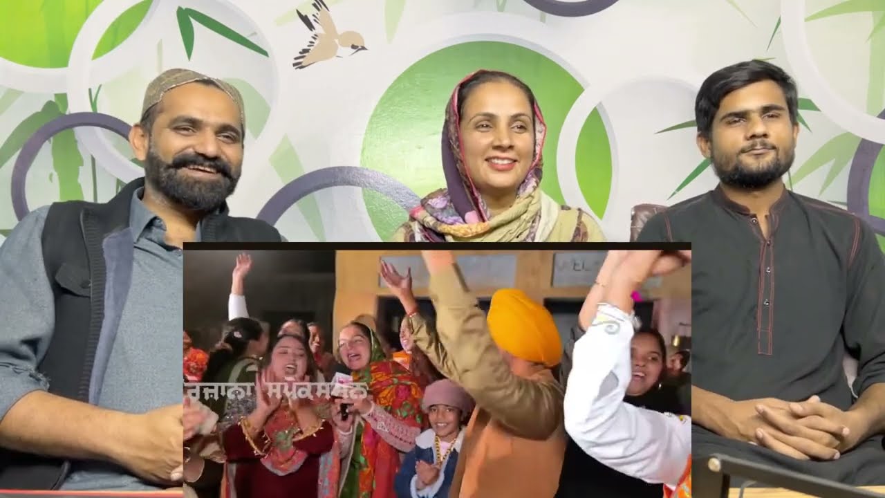 Pal Singh Samaon Gidha Group - Boys VS Girls Boliyan Bhangra Malwai Gidha | BHAIN BHARAH Reaction