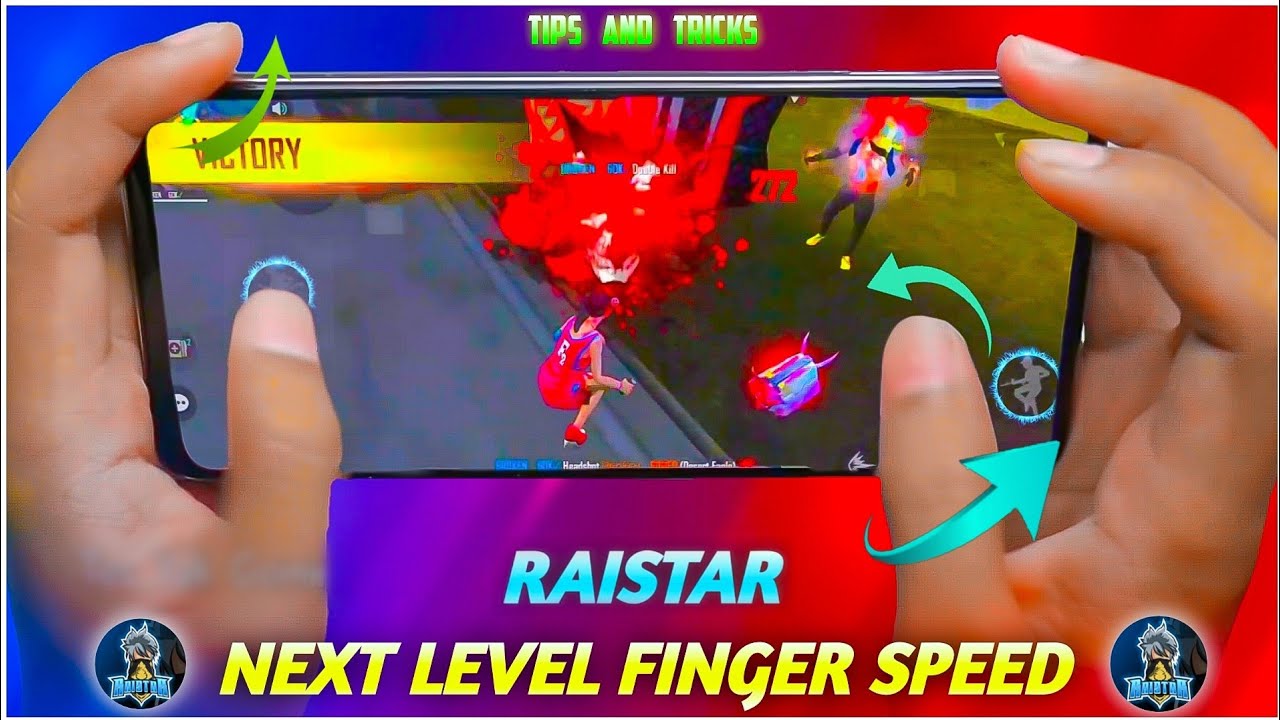 How To Increase Finger ( Hand ) Speed In Free Fire | How To Increase Movement Speed Like Raistar