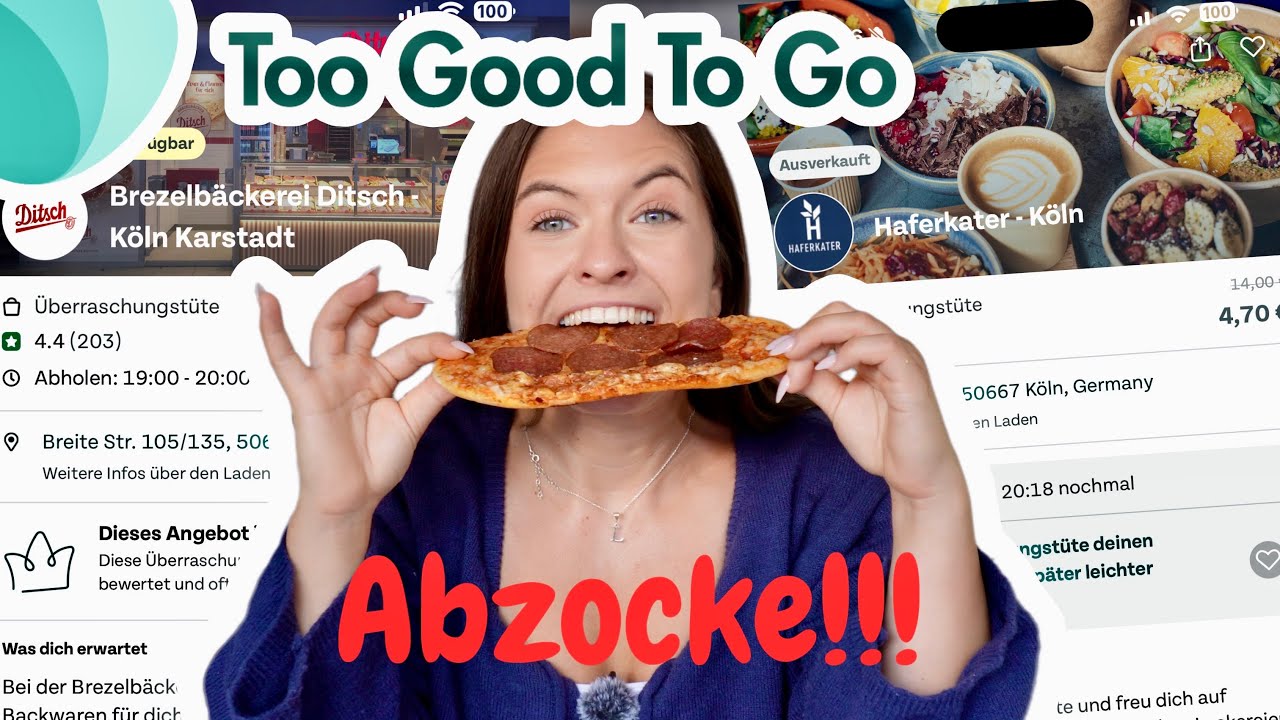 24h nur TOO GOOD TO GO!!! Überlebt man?😱