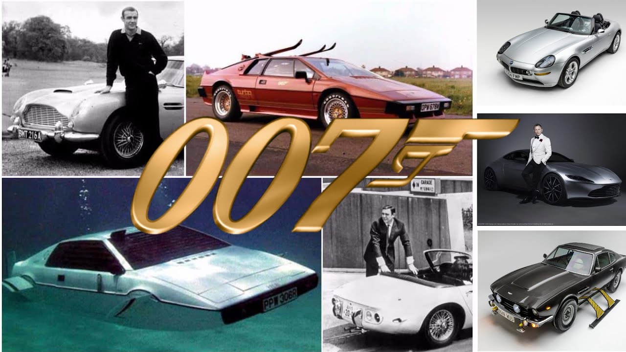 TOP 10 JAMES BOND CARS from all movies! | Driving Legends