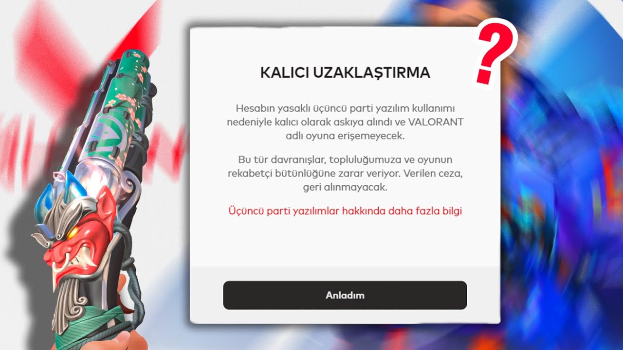 HAKSIZ ban gerçek mi! VALORANT