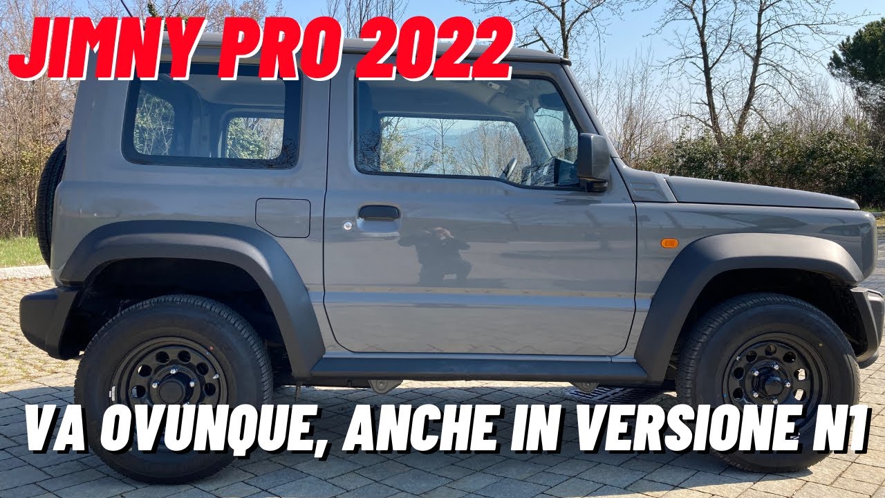 SUZUKI JIMNY PRO 2022 | La prova su strada del fuoristrada in versione N1