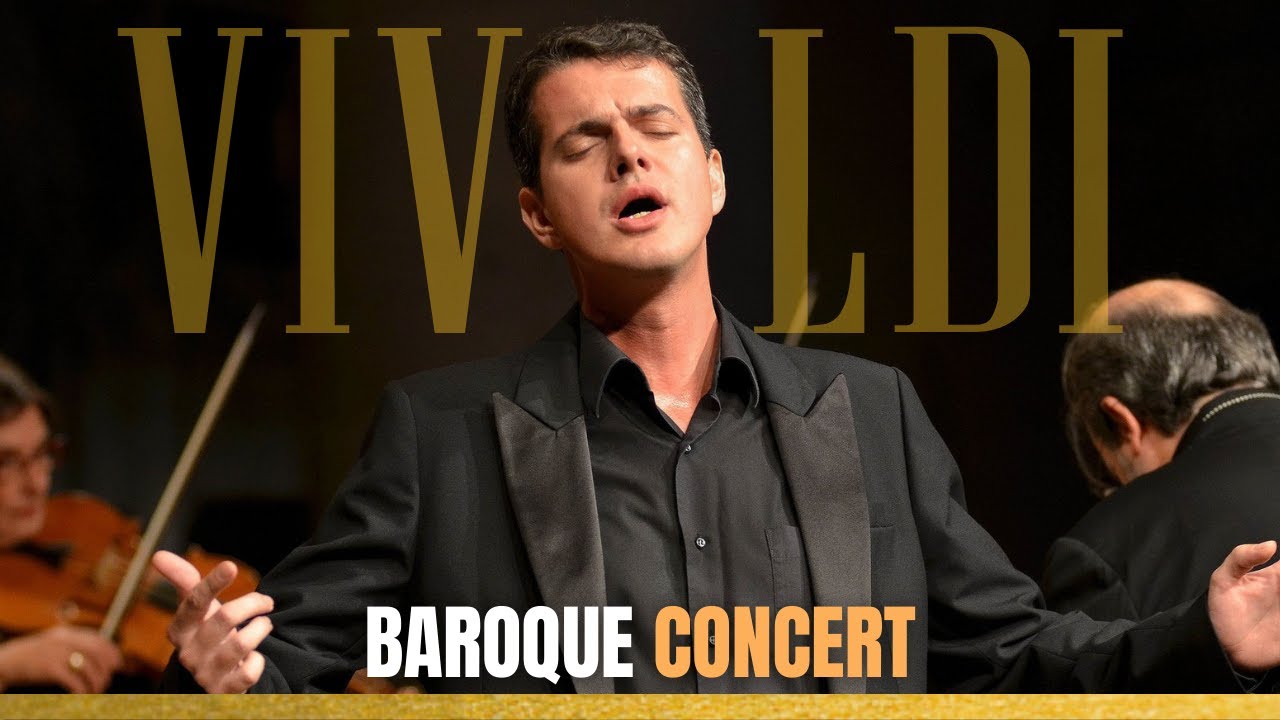 Baroque Concert with the French Countertenor Philippe Jaroussky - Vivaldi, Biber, Corelli  (HD)