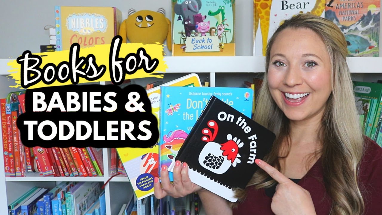 BOOKS FOR BABIES & TODDLERS // Usborne Books & More | Jessica Elle