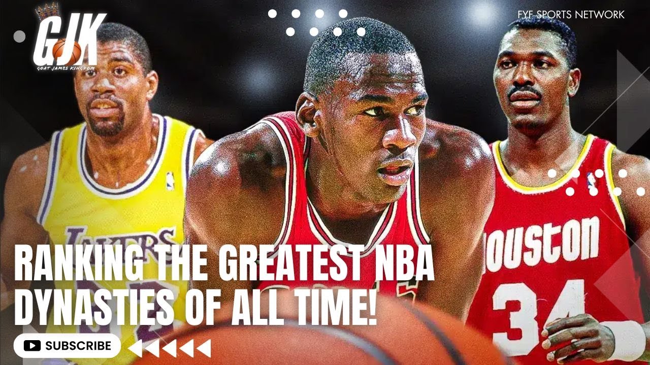 Ranking the Greatest NBA Dynasties of All Time! 🏀🔥 #NBA #Basketball