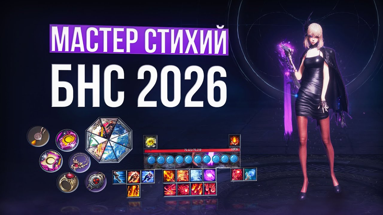 гайд на мастера стихий | blade and soul neo