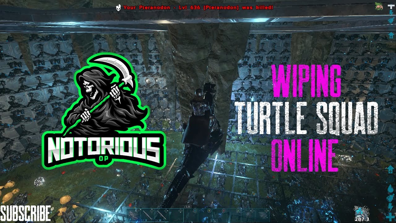 Ark - Wiping SUPER CENTER Pearl Cave - Notorious (Bobs Gone Wild)