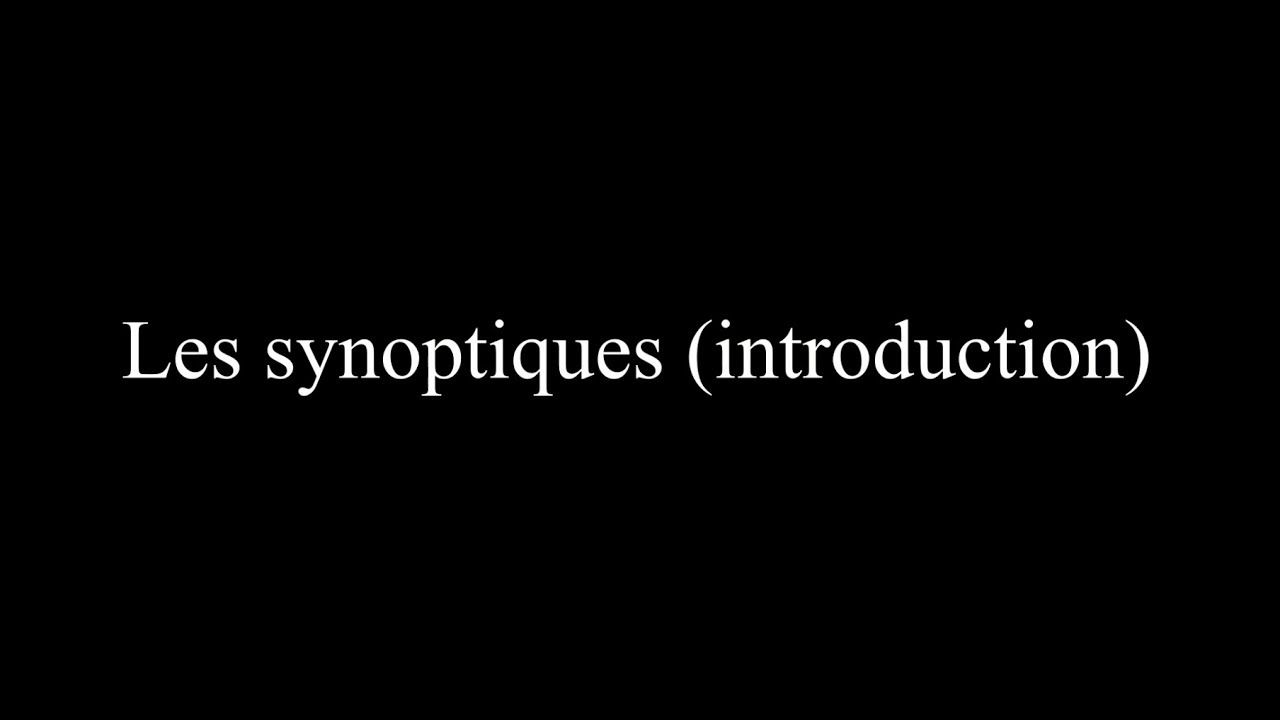 Formation radioamateur - Les synoptiques