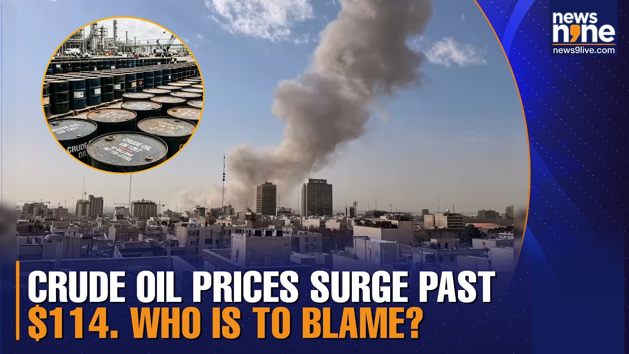 Iran-US war: Inflation worry rises as Crude Oil prices surge past $114 amid West Asia tensions