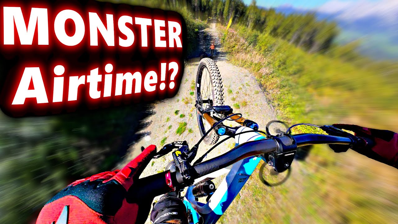 MONSTER & 99Jumpline - Wieviel AIRTIME hat man wirklich!?  Bikepark Schladming | Airtime-Trip Ep. 2