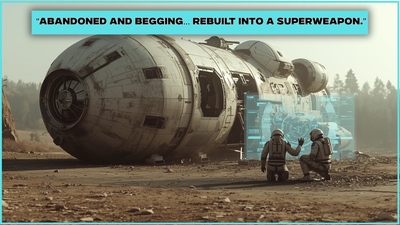 An Abandoned Giant Warship Begs for Help—A Human Rebuilds It Into a Galactic Superweapon