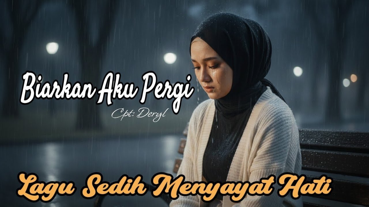Biarkan Aku Pergi - Lagu Slow Rock Melayu Paling Menyentuh Hati (Official Lirik Video) | NH MUSIC
