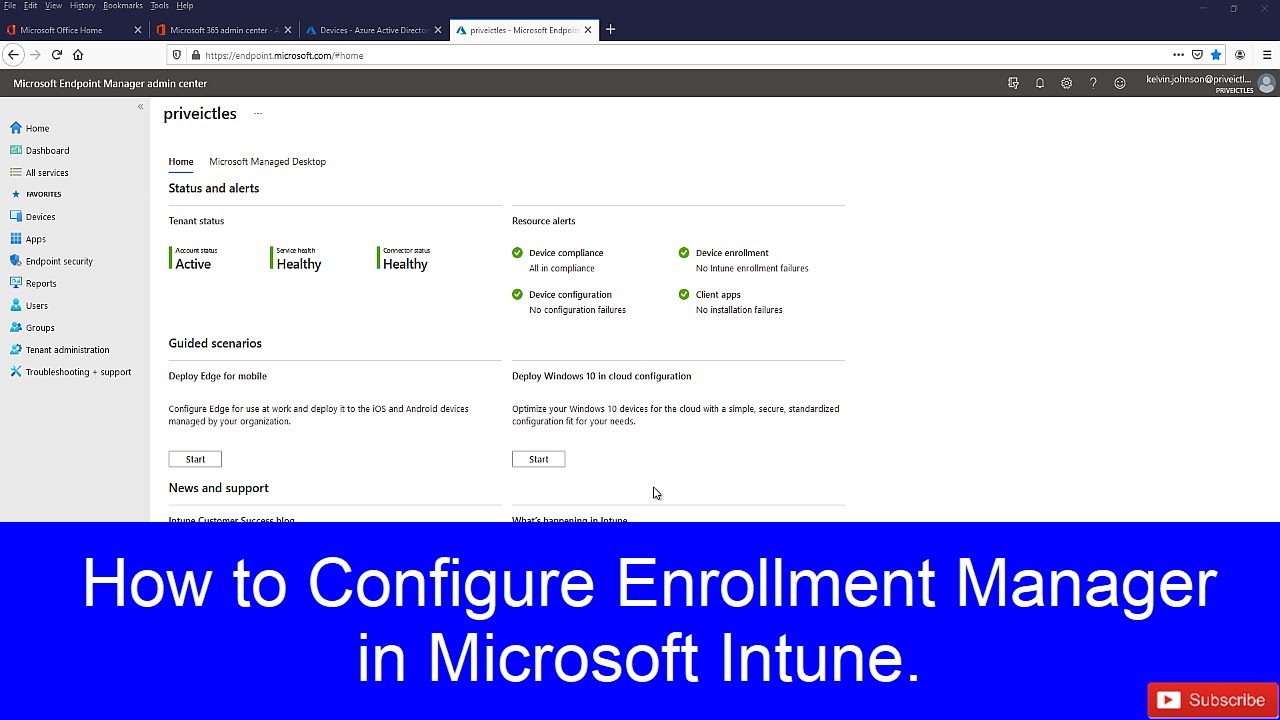 Microsoft Intune - How to Configure Enrollment Manager in Microsoft Intune | Endpoint Manager