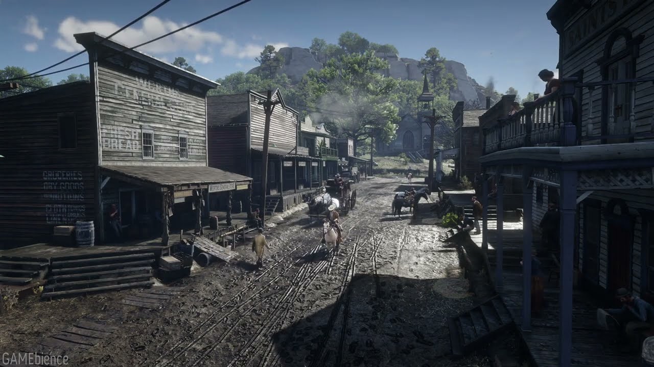 5 Hour - Red Dead Redemption 2 - Valentine Ambience