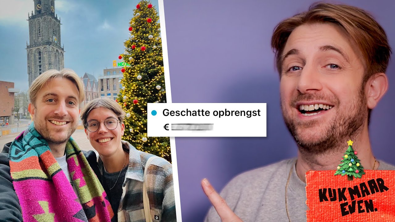 HOEVEEL €€ leverde vlogmas op?! + de MOOISTE winkel in Groningen! 🎄 VLOGMAS 21 | vlog 468