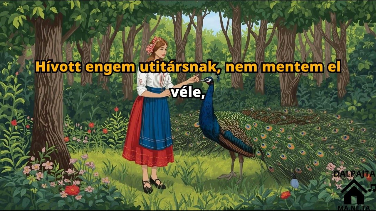 Zöld erdőben, zöld mezőben karaoke video