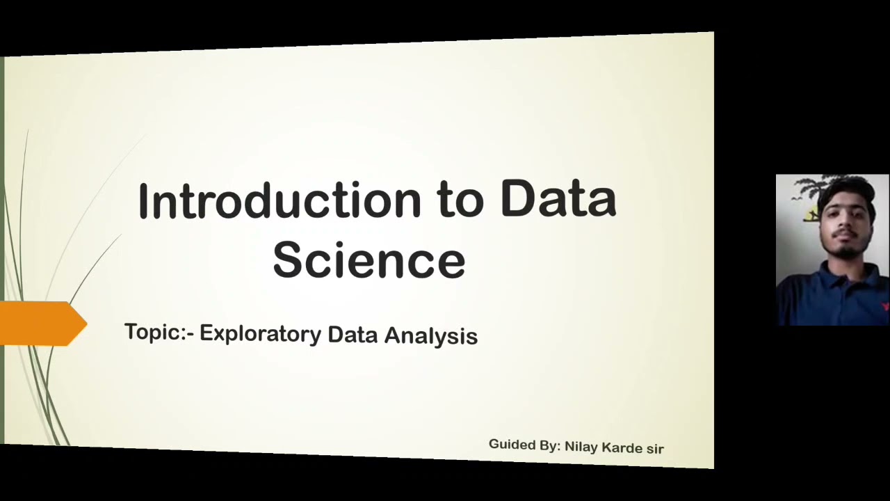 Introduction to Data Science| PPT on Exploratory Data Analysis (EDA)|