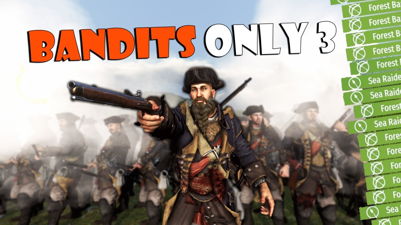 BANDIT ONLY Playthrough - EUROPE 1700 - Bannerlord