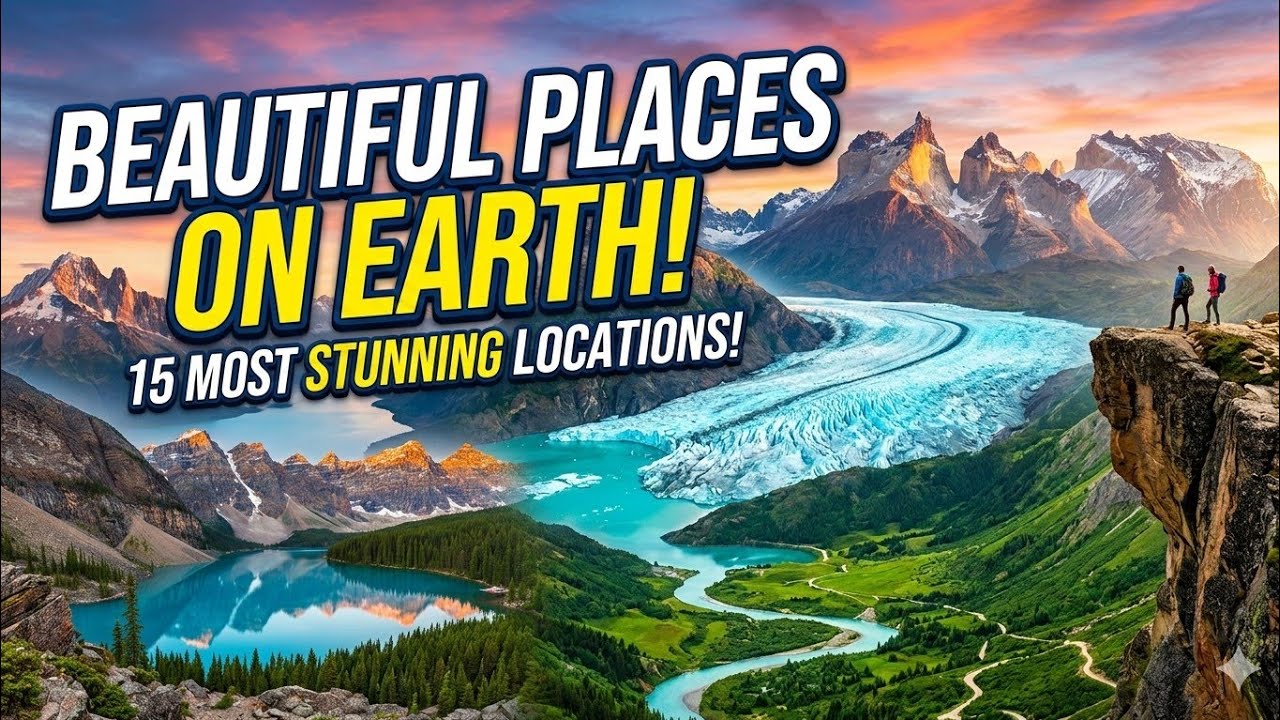 Unreal Earth 🌎 | Beautiful Places in 4K Ultra HD