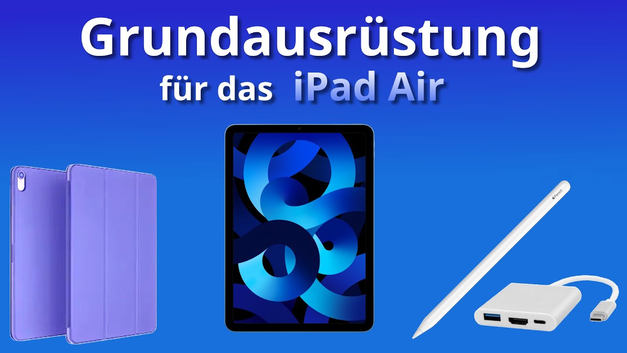 Basic-Zubehör fürs iPad Air - Alternativen zu teurem Apple-Zubehör