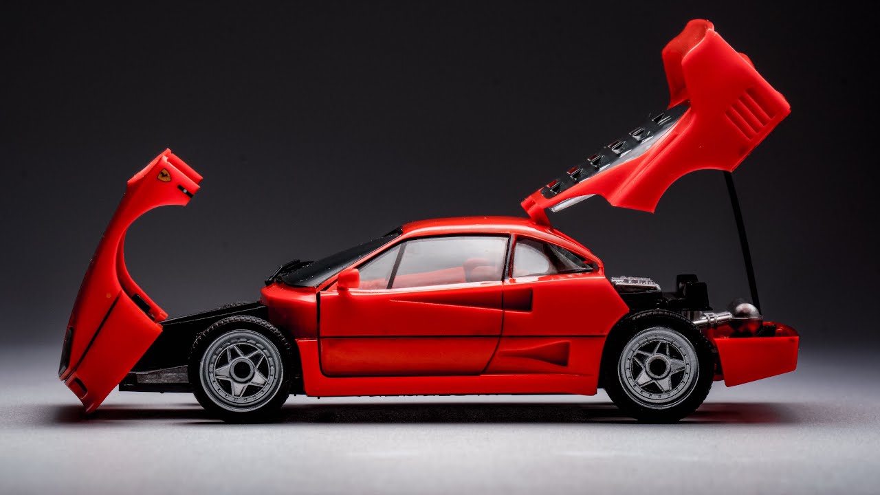 Herpa 1/43 Ferrari F40 | 1987 Ferrari F40 | ASMR unboxing