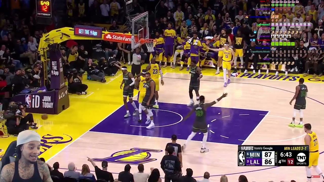 FlightReacts To #6 TIMBERWOLVES at #3 LAKERS | FULL GAME 5 HIGHLIGHTS | April 30, 2025!