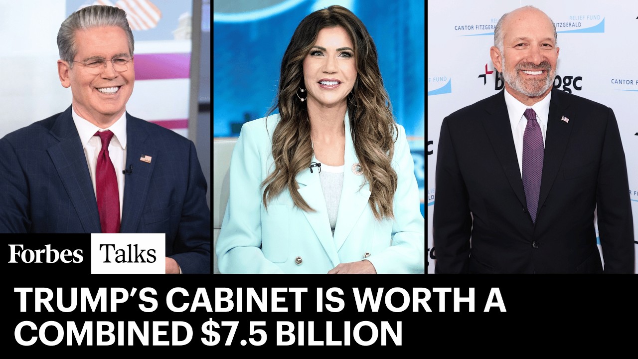 Donald Trump's Cabinet Is The Richest In History–Here's How Much They're Worth