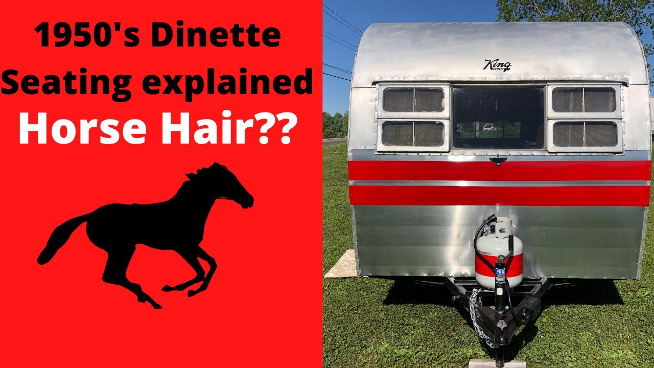 EP 157 Build 1954 vintage camper seating dinette from scratch. Easy DIY 1954 King travel trailer