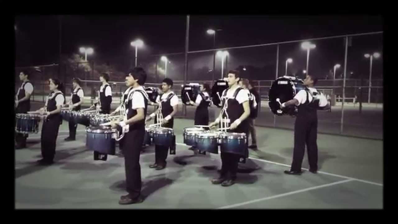 Clovis High Drumline 2015 Drum Feature - In the Lot
