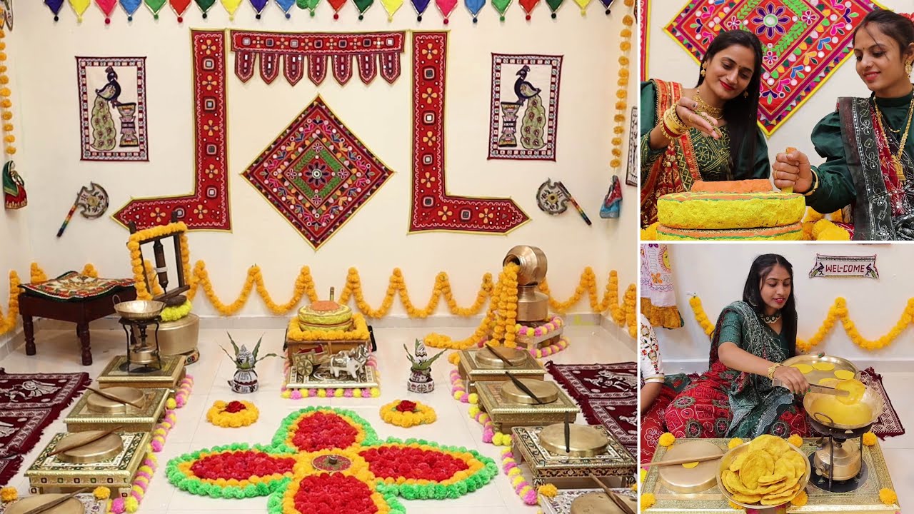 Super Traditional 🥰 Vana Rasam Decoration || Wedding Event - 🧡Room Makeover🧡