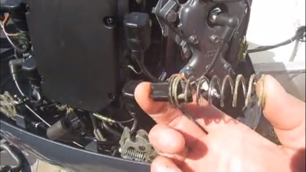 Yamaha 115 Outboard Poppet Valve Replacement