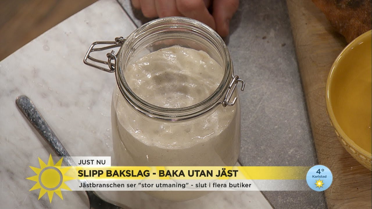Baka utan jäst: ”Surdegen är bagarens bästa vän” - Nyhetsmorgon (TV4)