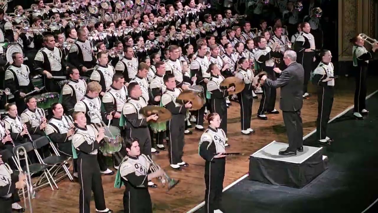 The Ohio University Marching 110 at Palace Theatre Columbus, Ohio Part 1