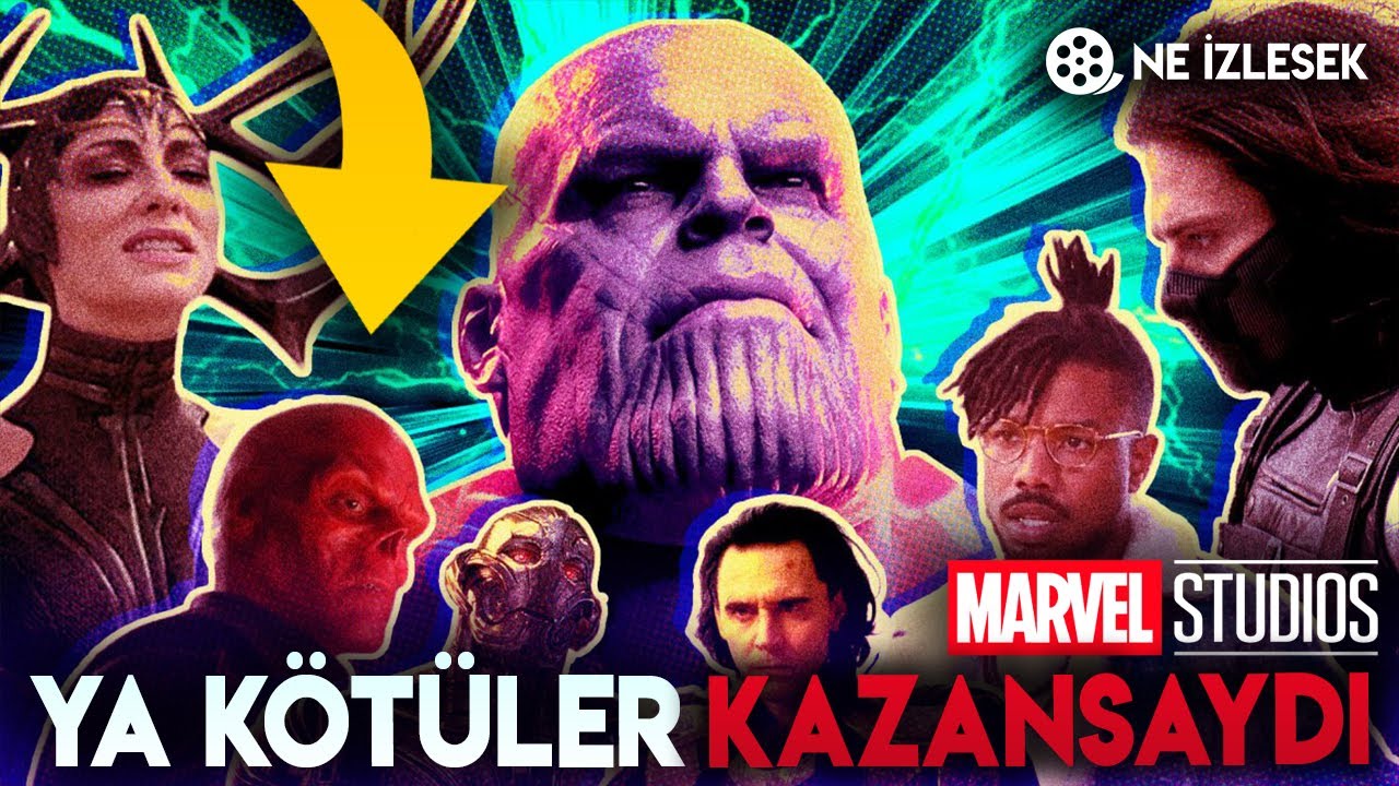MARVEL FİLMLERİNDE KÖTÜLER KAZANSAYDI NASIL OLURDU | AVENGERS, IRON MAN, THOR...
