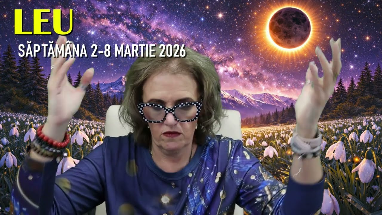 LEUL LA ECLIPSA 🌕🌑 Saptamana 2-8 MARTIE 2026🟠 HOROSCOP ACVARIA