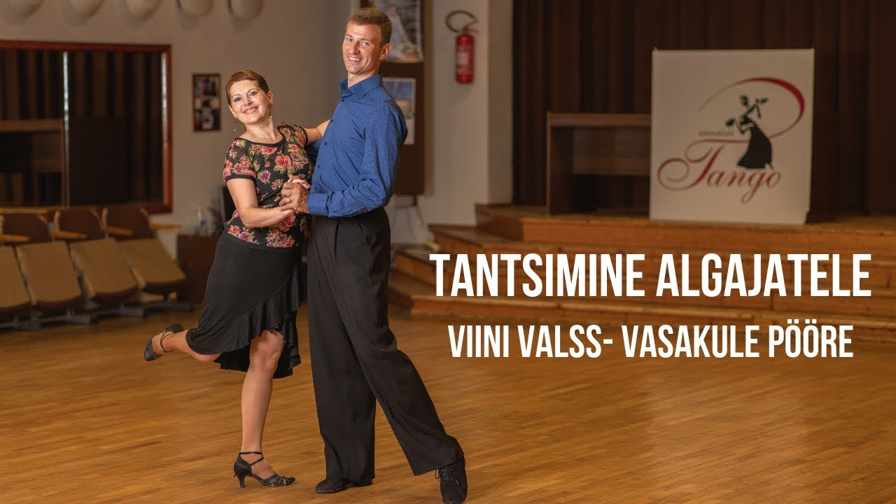 Tantsimine Algajatele - Viini Valss Vasakule Pööre