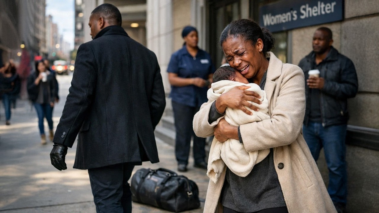 IL L'ABANDONNE AU REFUGE AVEC LEUR BÉBÉ... L'AVOCAT ARRIVE AVEC UNE TOUR À UN MILLIARD !!!!!