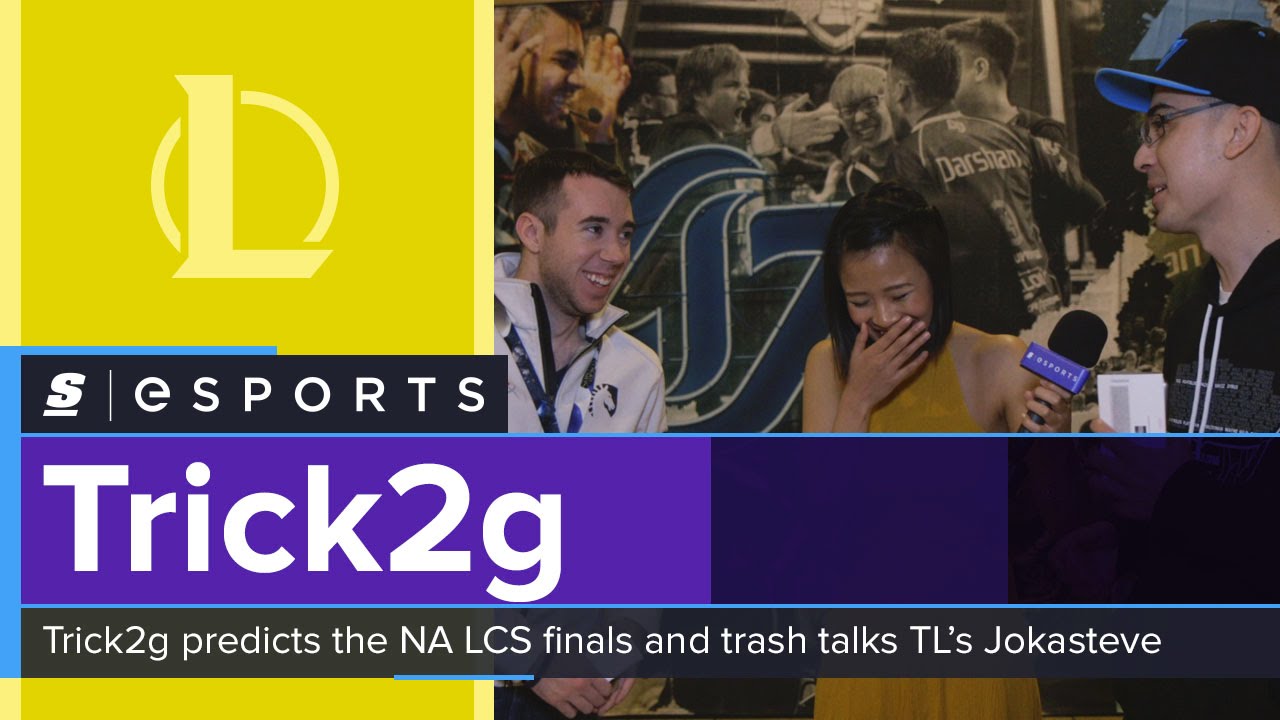 Trick2g predicts the NA LCS finals and takes on TL&rsquo;s Jokasteve in a trash talk battle