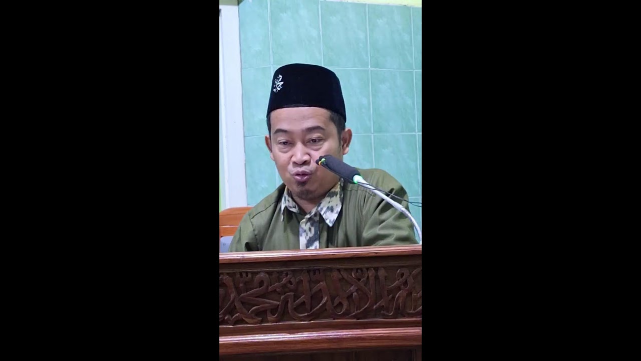 Ustadz Mujiman Di Masjid Al Mujahiddin Bandung Trimurti Srandakan Bantul