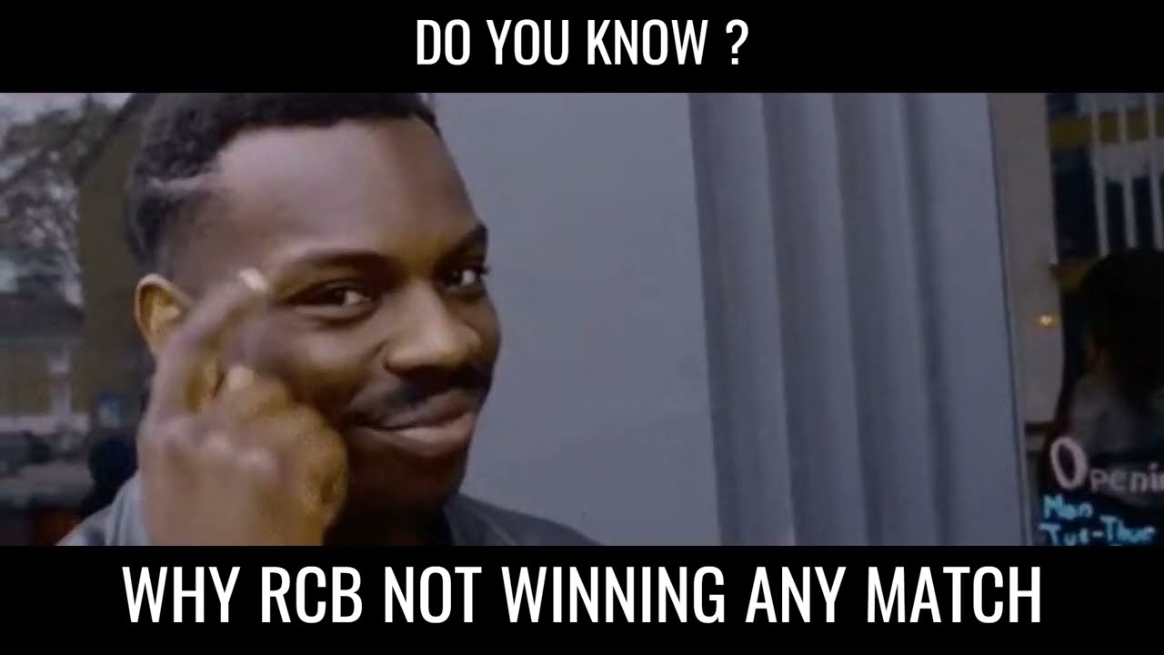 WHY RCB NOT WINNING ANY MATCH