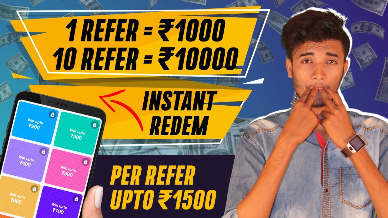 Per Refer RS.1000(upto)Free Paytm Cash || 2021 Best Earning App Minimun Redem ₹1
