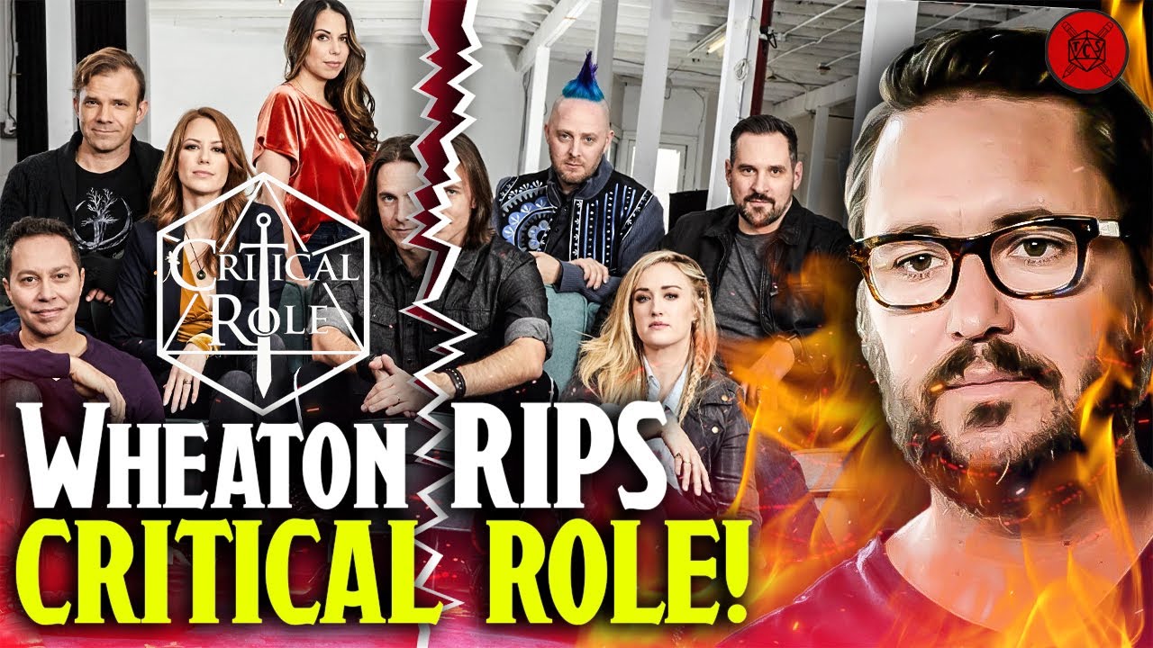 Critical Role 🔥UNDER FIRE 🔥From Wil Wheaton!