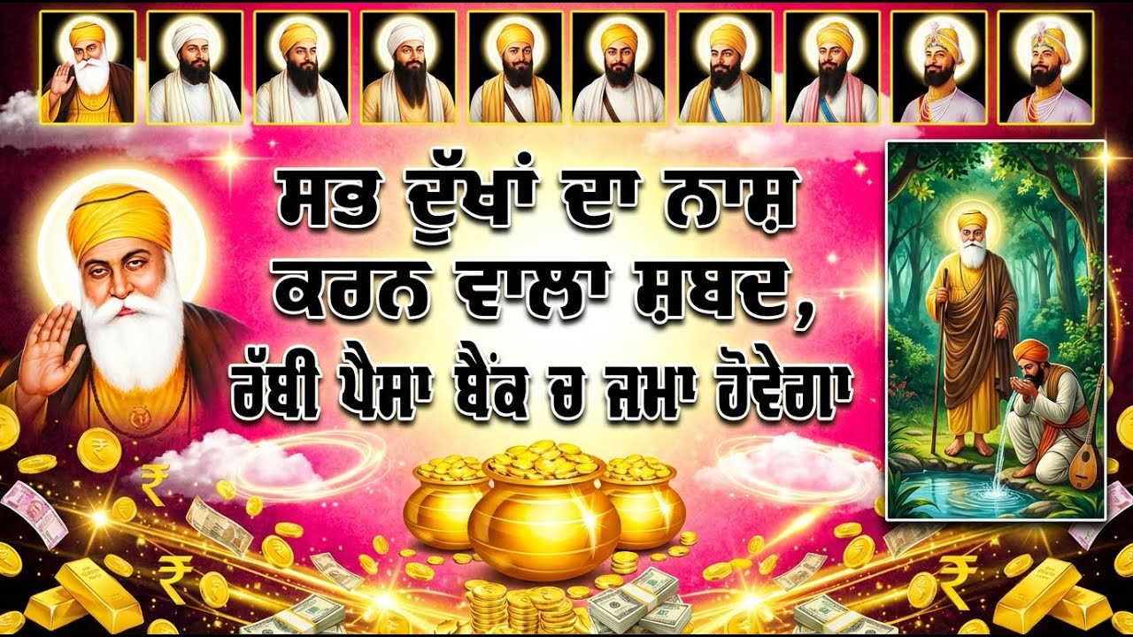 ਲਾਟਰੀ ਕੱਢਣ ਵਾਲਾ ਸ਼ਬਦ ਜਰੂਰ ਸੁਣੋ, ਅਮੀਰ ਹੋਣ ਦਾ ਗੁਰਮੰਤਰ ਸੁਣੋ ਭਿਖਾਰੀ ਬਣਗਏ ਕਰੋੜਪਤੀ #sankatmochan #gurbani