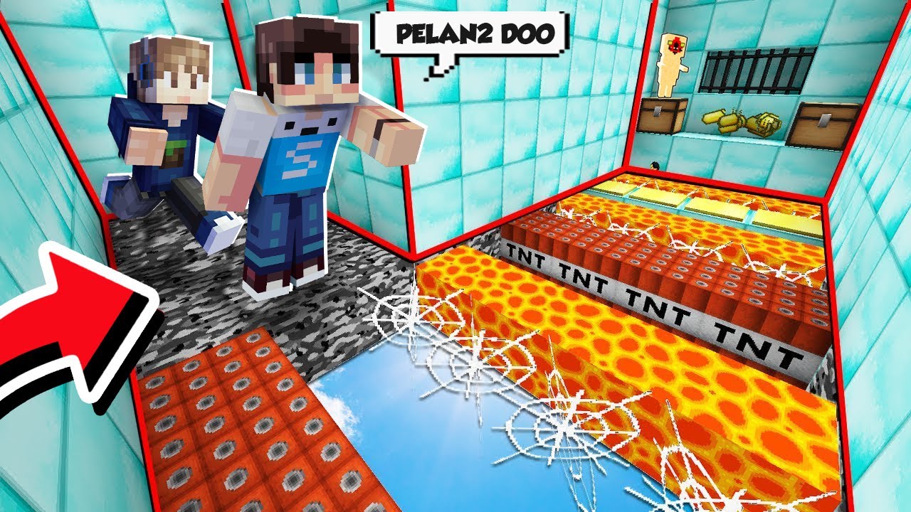 DUO KOCAK LOMBA LARI PALING EKSTRIM DI MINECRAFT SERVER!!