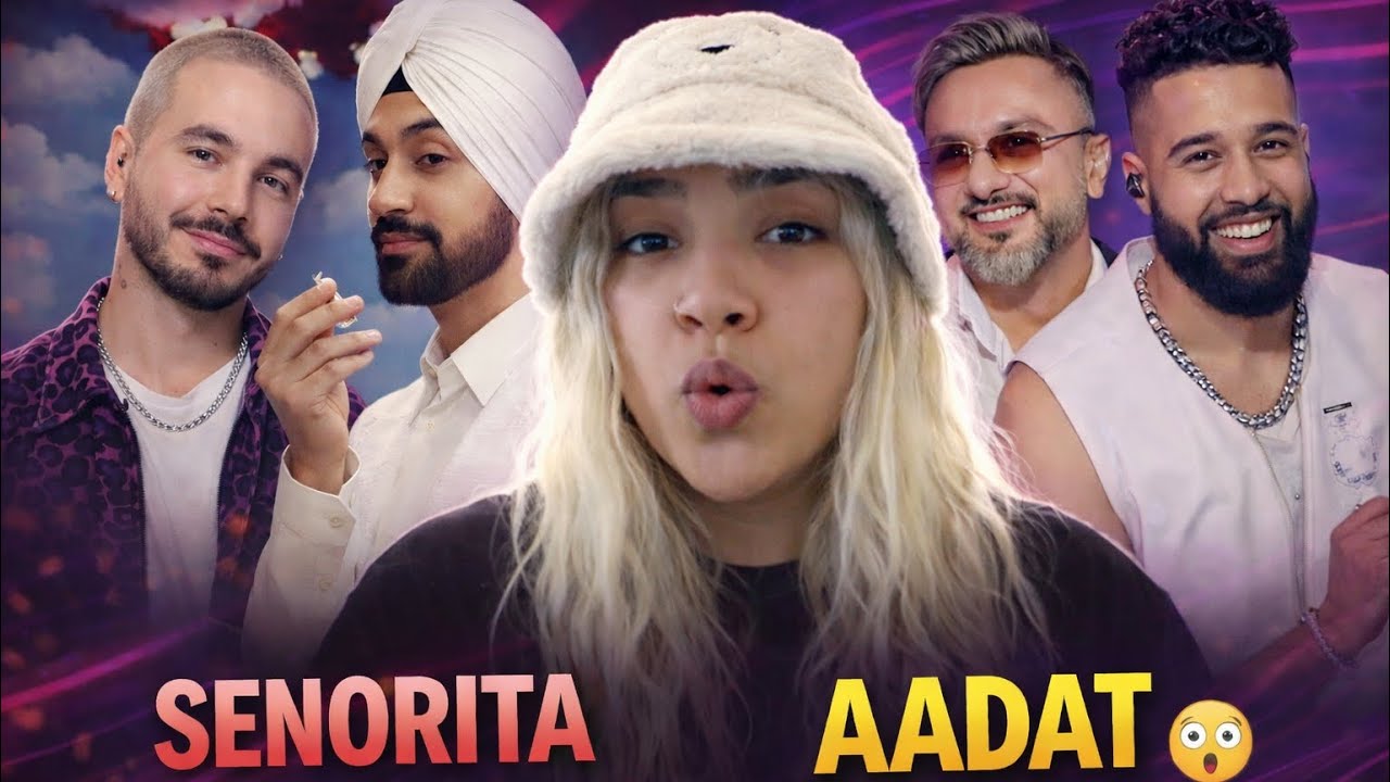 Diljit Dosanjh x J Balvin & AP Dhillon x Honey Singh?! 😳 | Senorita & Aadat Reaction