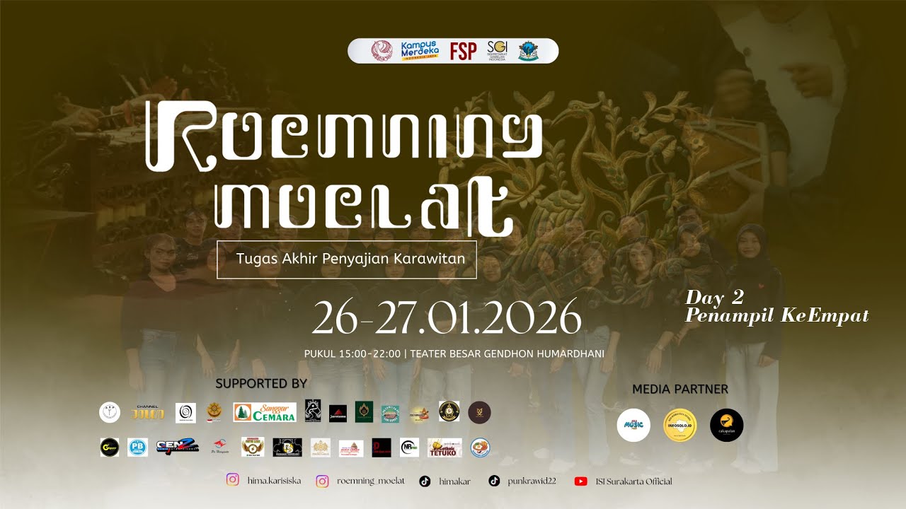 Pertunjukan Karawitan Tradisi Roemning Moelat Penyaji KeEmpat - Day 2