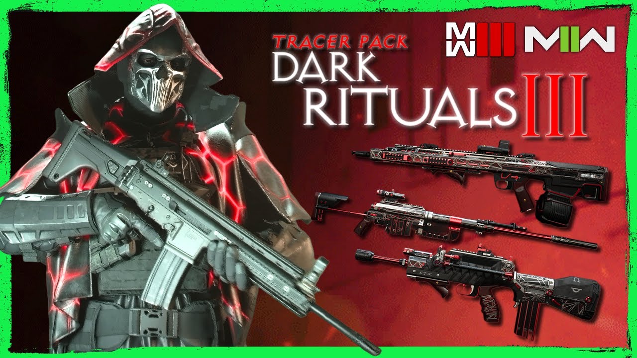[NEW] Grenade Skin! Dark Rituals 3 Tracer Pack Bundle Showcase Call Of Duty Modern Warfare 2