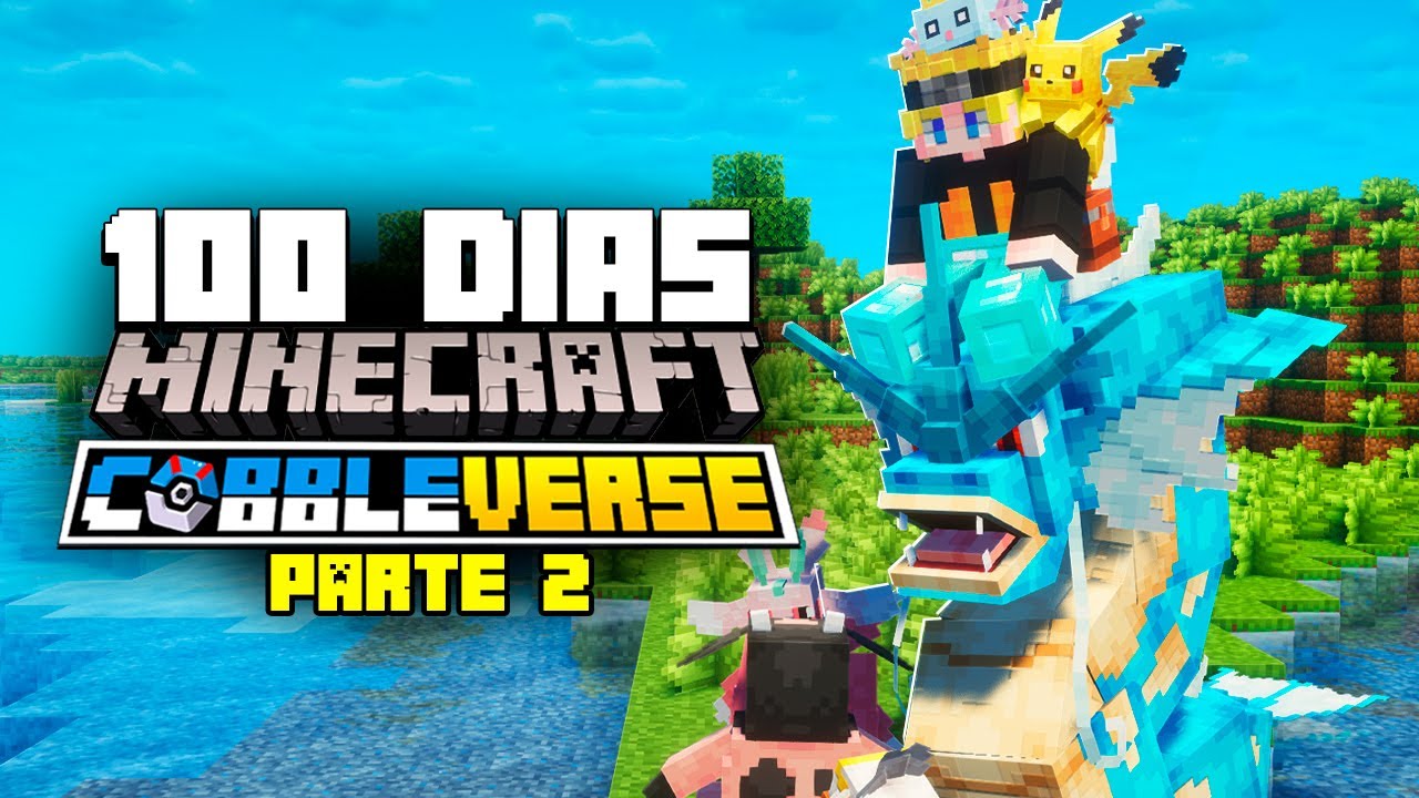 Sobreviví 100 días en Un Mundo Pokemon En Minecraft | Cobbleverse (2)